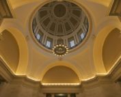 interior view of Arkansas capitol dome
