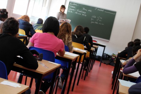 Salle de classe, salle d'examen